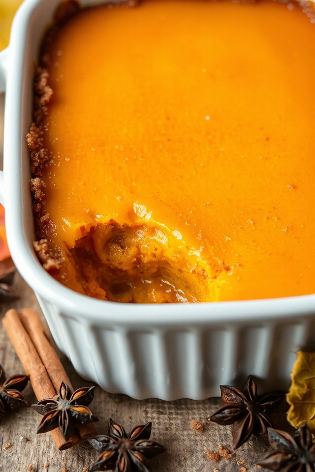 baked pumpkin dish recipe