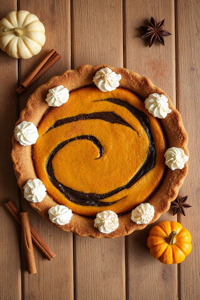 chocolate pumpkin pie recipe