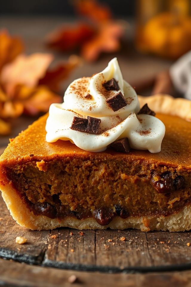 chocolate pumpkin pie recipe