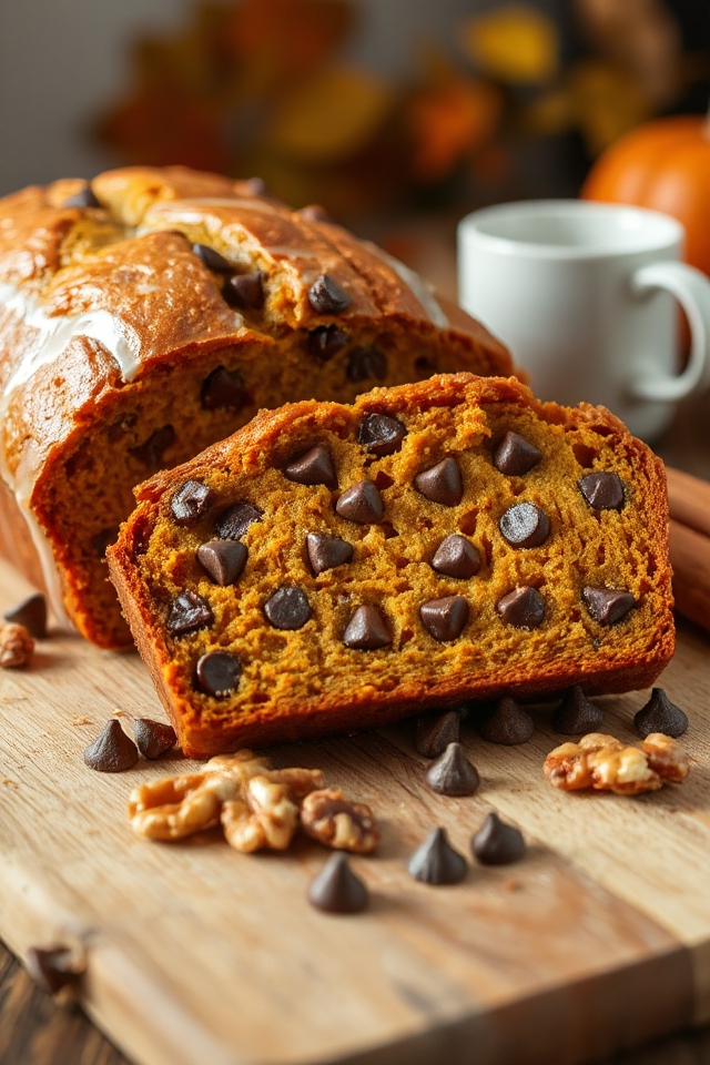 cozy chocolate chip bread