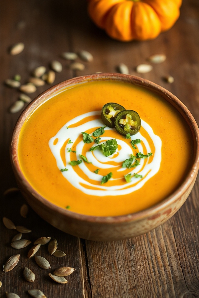 cozy jamaican pumpkin soup
