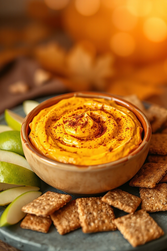 creamy pumpkin pie dip