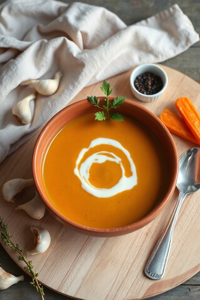 creamy pumpkin soup recipe