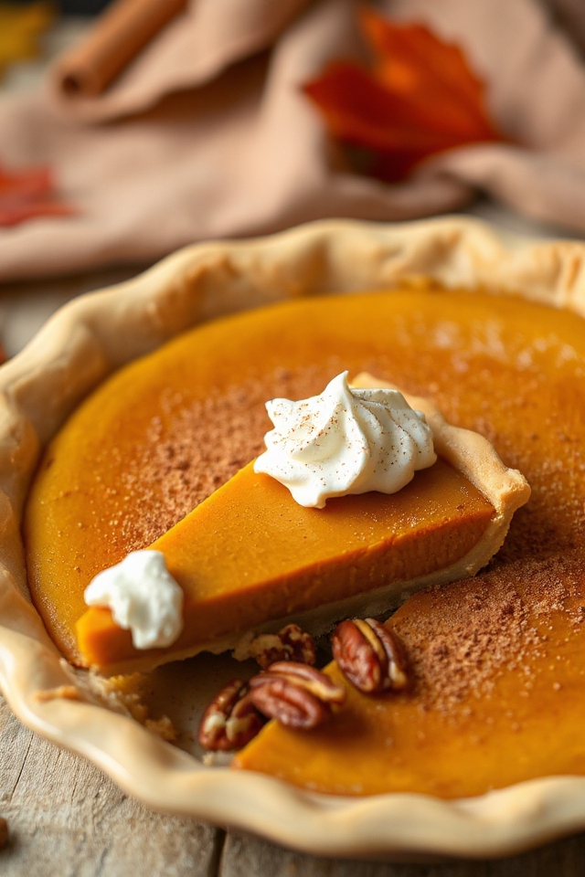 crustless pumpkin pie recipe