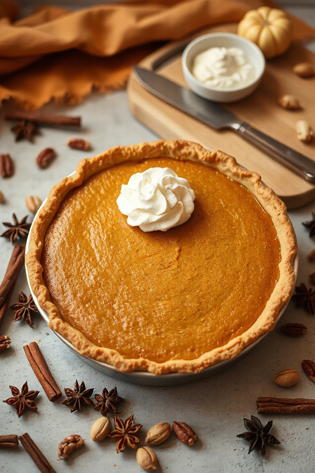 crustless pumpkin pie recipe