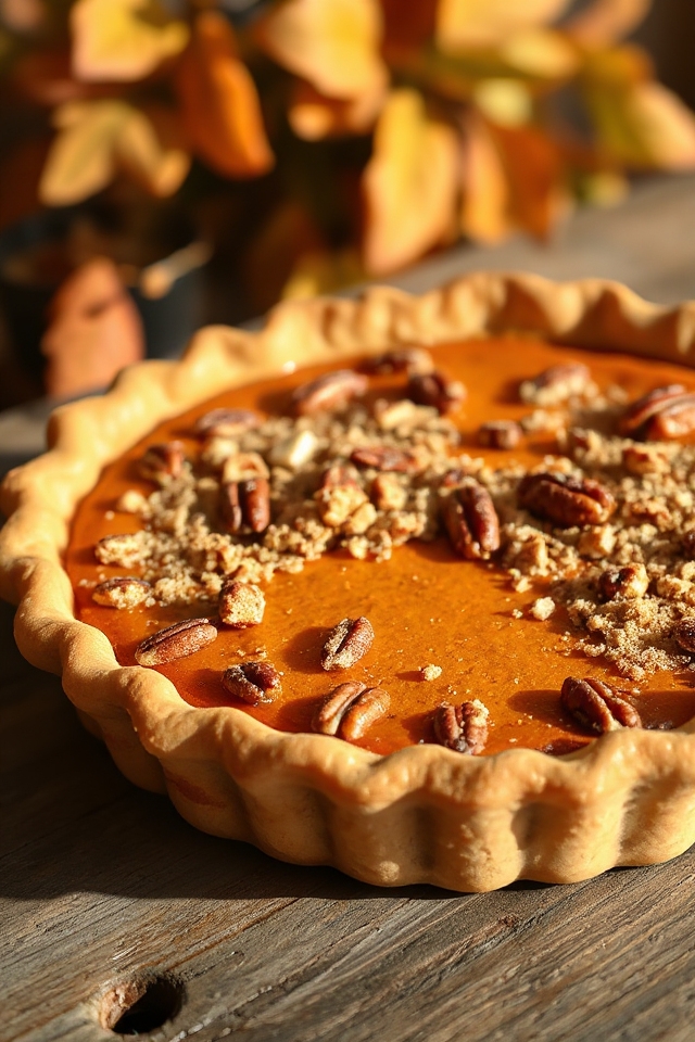 delicious deep dish pumpkin pie