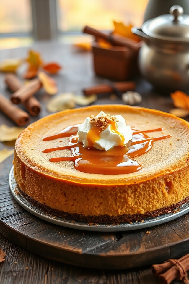 delicious pumpkin cheesecake recipe