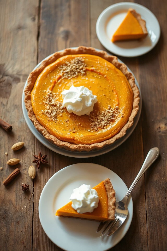 delicious pumpkin chiffon dessert
