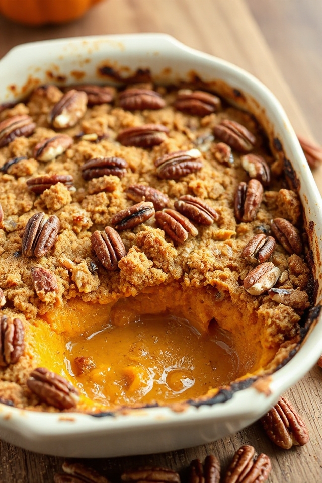 delicious pumpkin crumble recipe