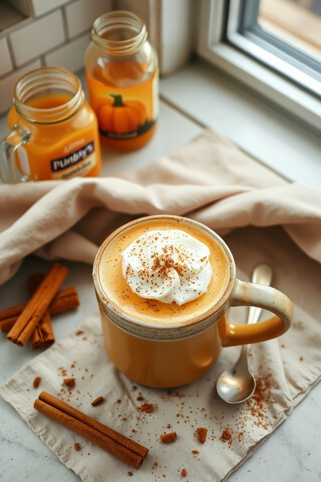 delicious pumpkin spice beverage