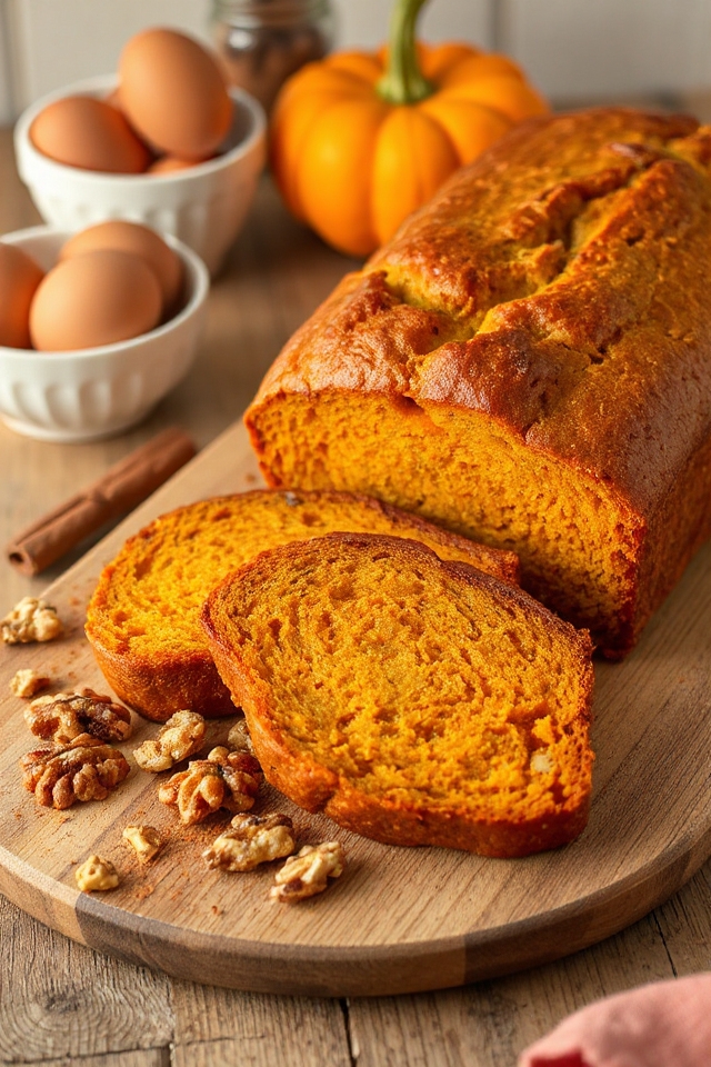 delightful amish pumpkin bread