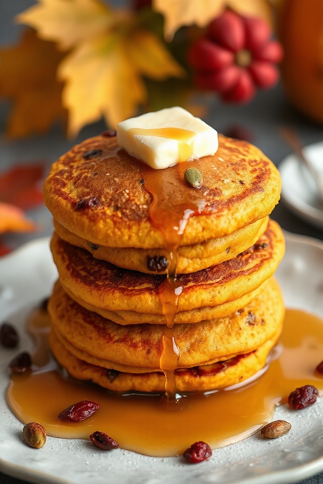 delightful pumpkin pancake recipe
