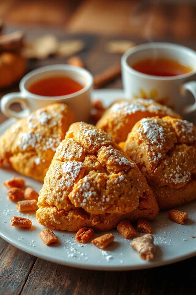 delightful pumpkin scone recipe