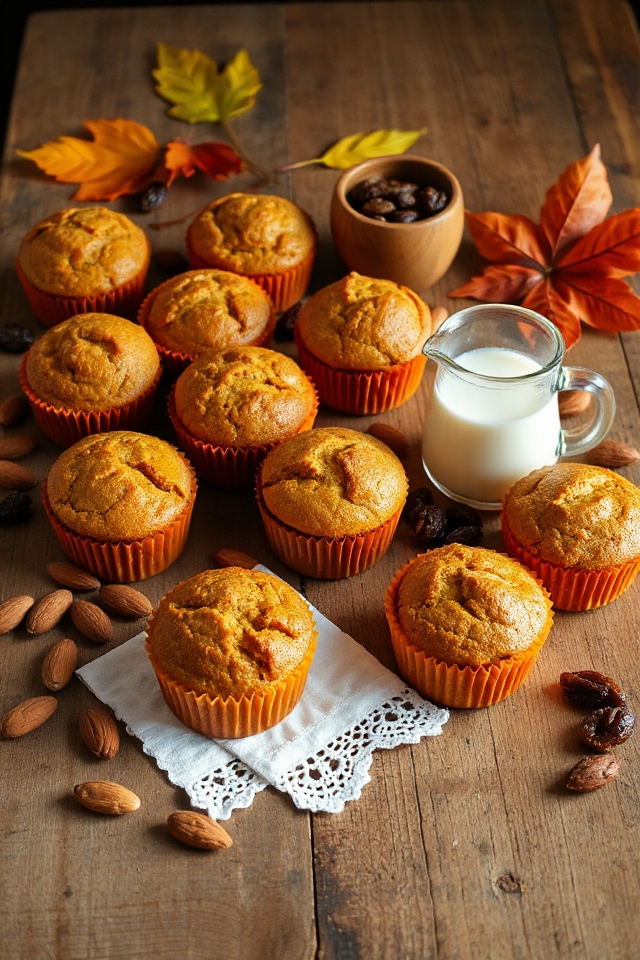 gluten free pumpkin muffins