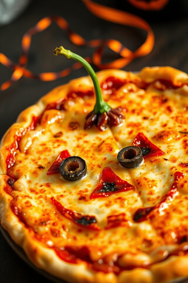 halloween pizza fun creation