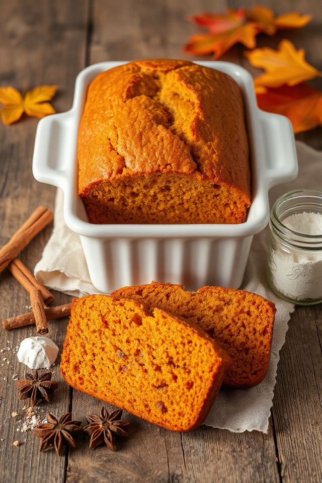 healthy pumpkin bread recipe