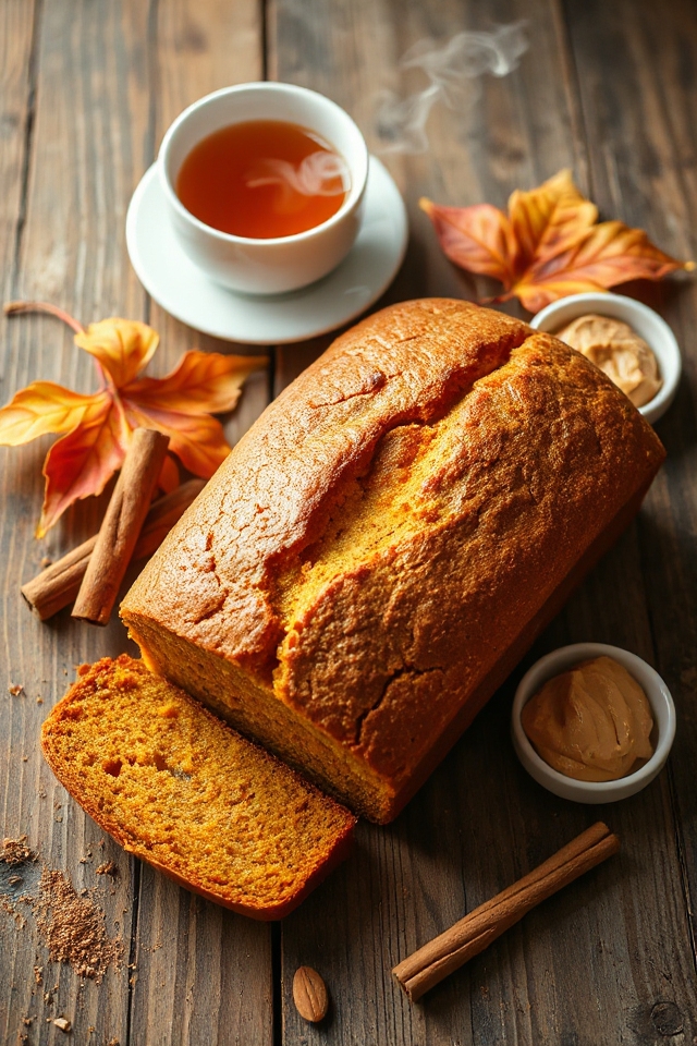 healthy pumpkin bread recipe