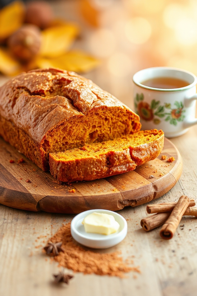 healthy pumpkin bread recipe