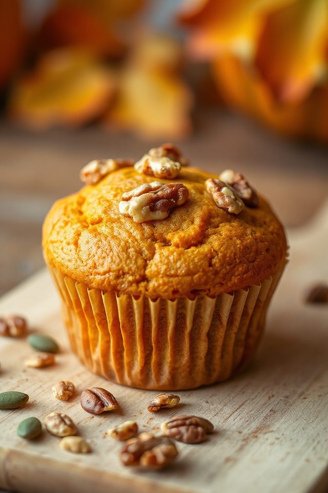 healthy pumpkin muffin recipe