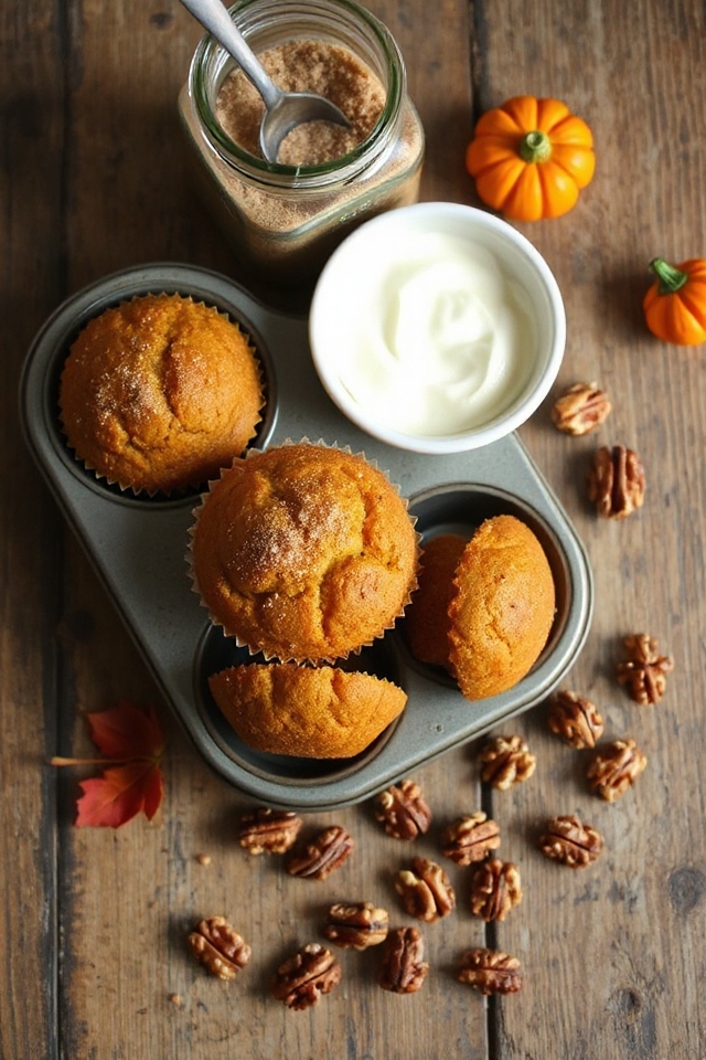 healthy pumpkin muffins recipe