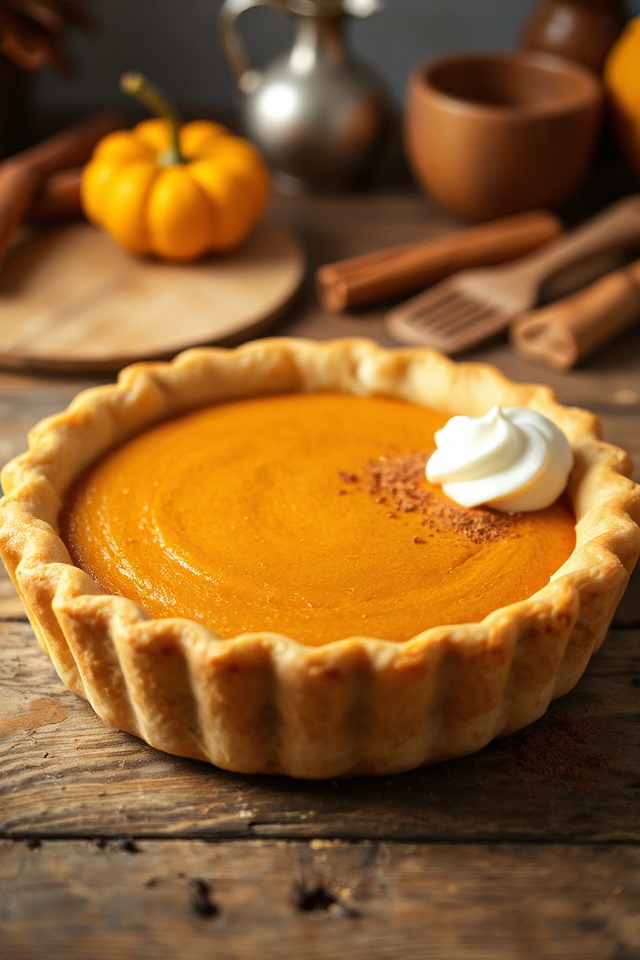 healthy pumpkin pie recipe