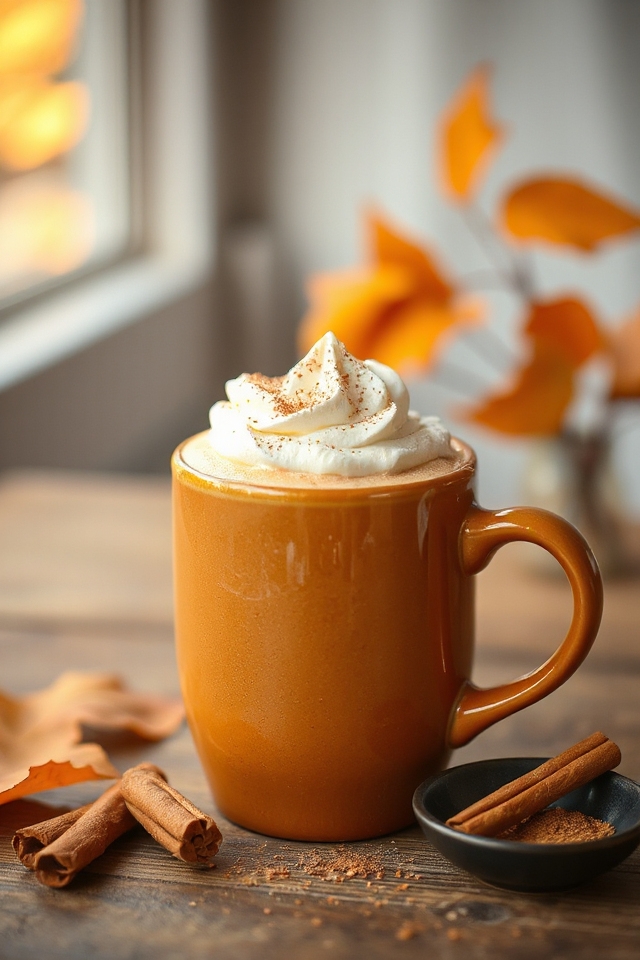 homemade pumpkin latte recipe
