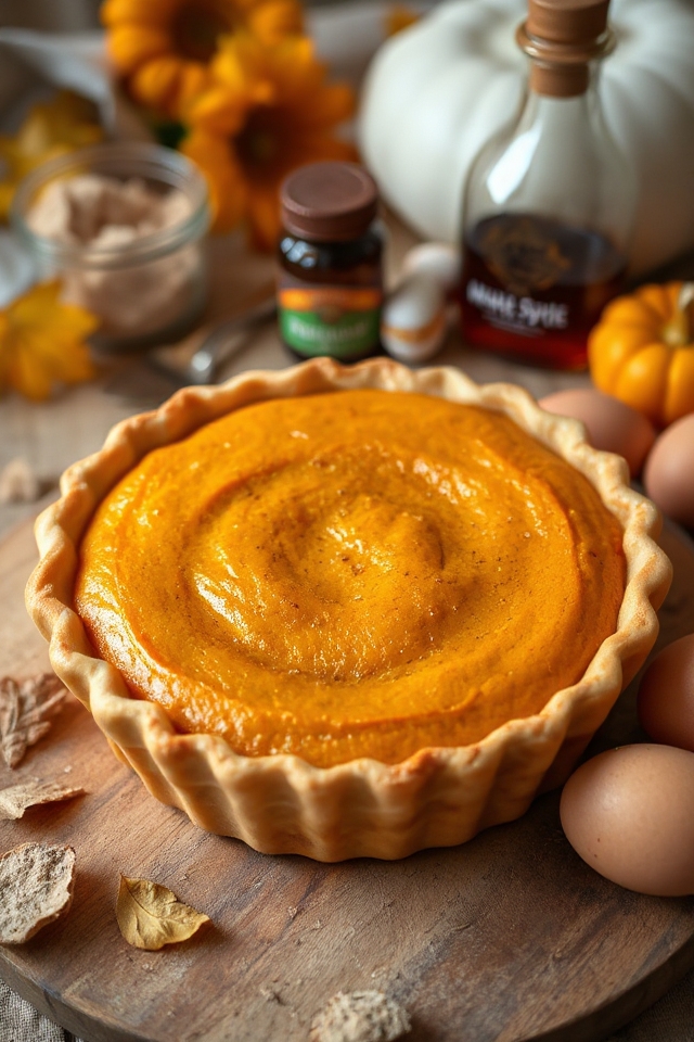 maple pumpkin pie recipe
