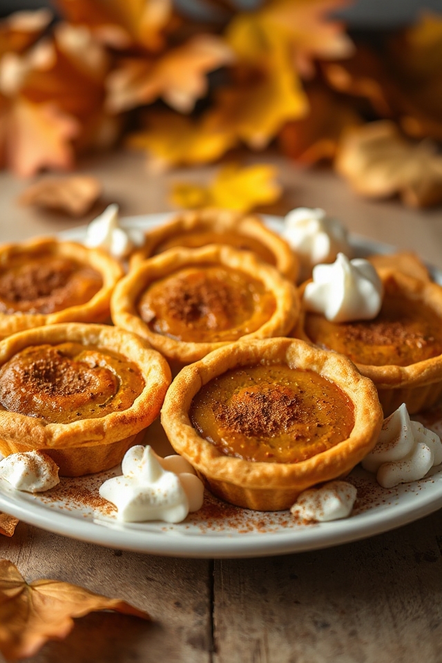 mini pumpkin pie recipe