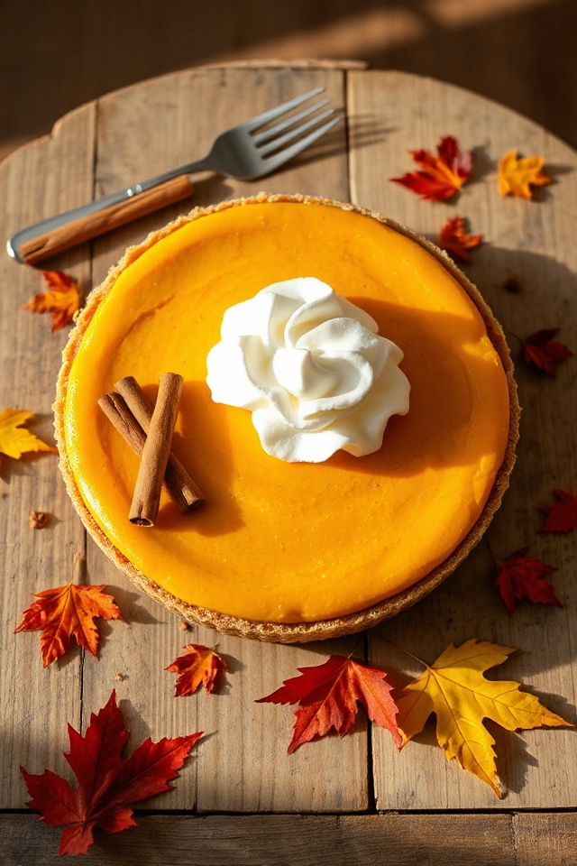 no bake pumpkin cheesecake