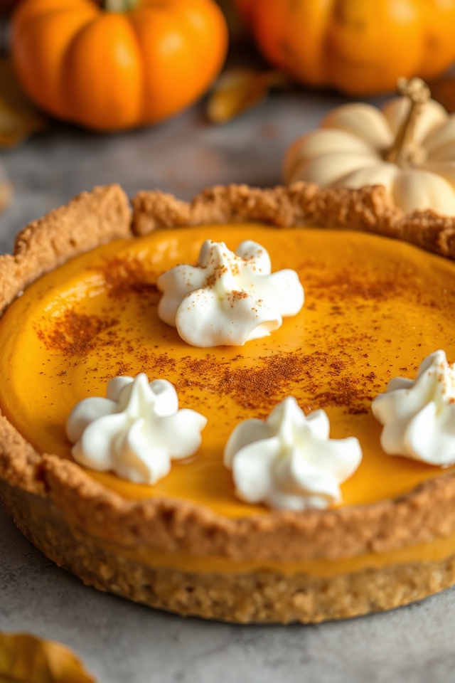 no bake pumpkin pie recipe