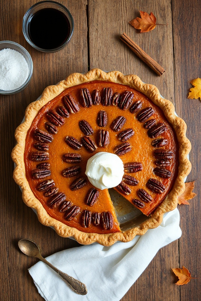 pecan pumpkin pie recipe