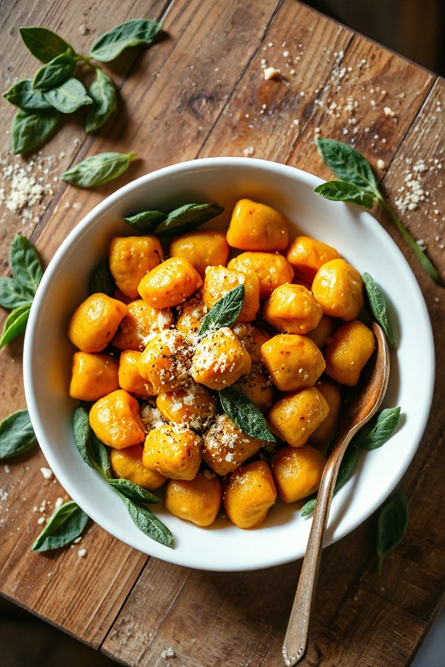 pumpkin based pasta dish