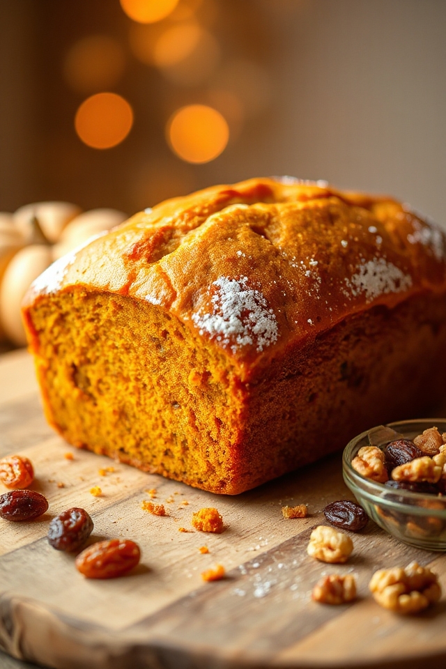 pumpkin bread baking instructions