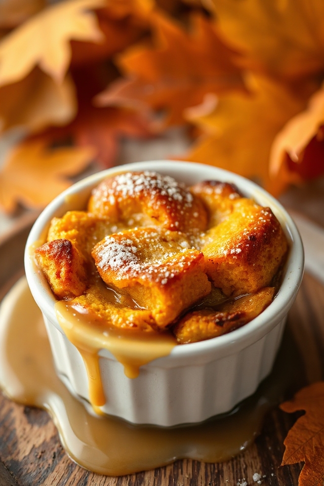 pumpkin bread pudding recipe