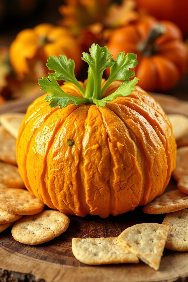 pumpkin cheese ball recipe