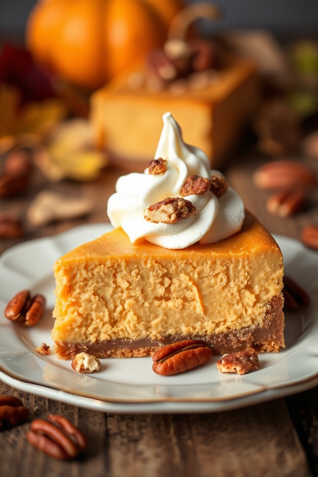 pumpkin cheesecake bars recipe