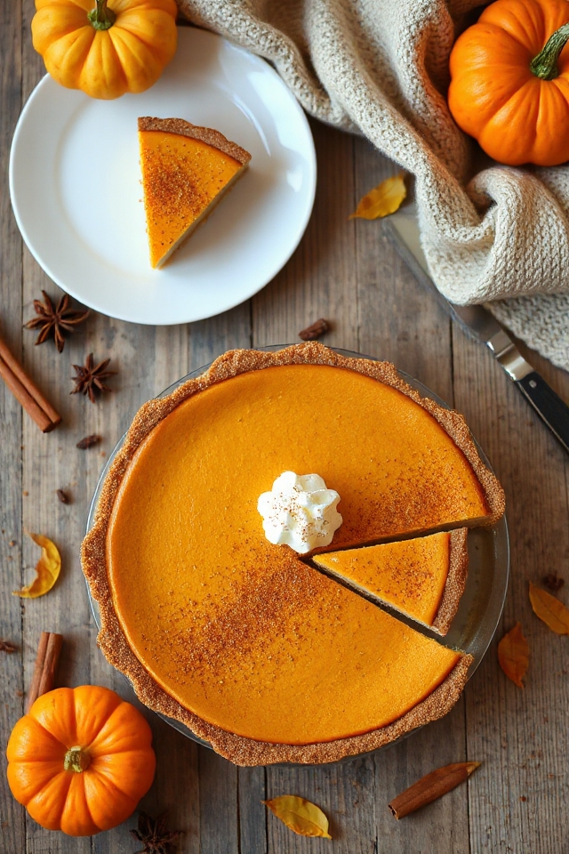 pumpkin cheesecake pie recipe