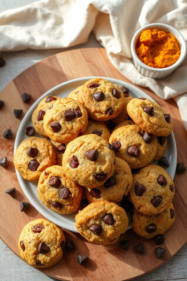 pumpkin chocolate chip cookies