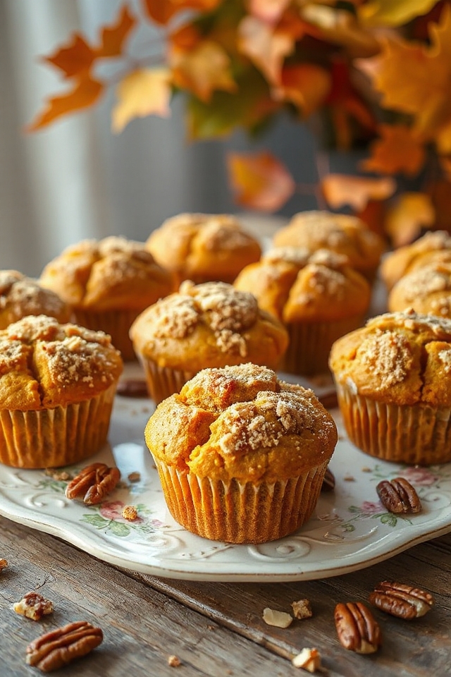 pumpkin cream cheese muffins recipe