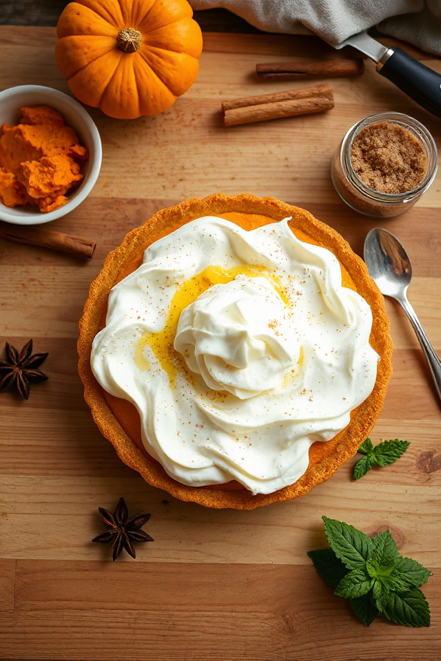 pumpkin cream pie recipe