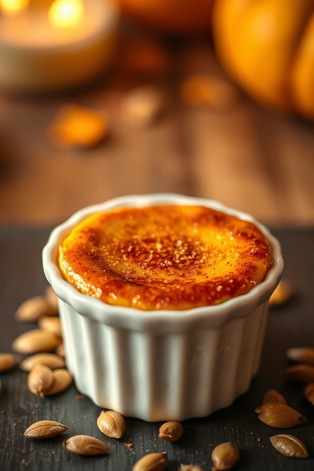 pumpkin creme brulee recipe