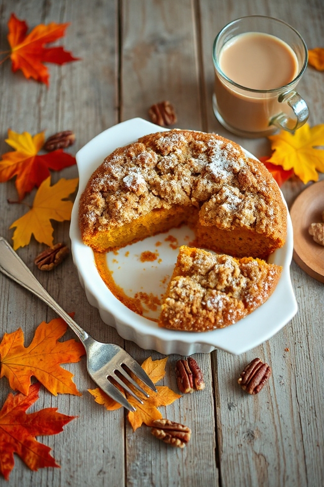 pumpkin crumb cake recipe