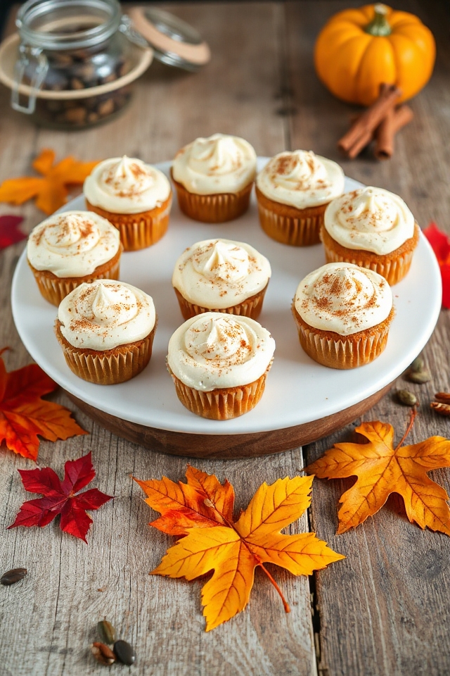 pumpkin cupcake baking instructions