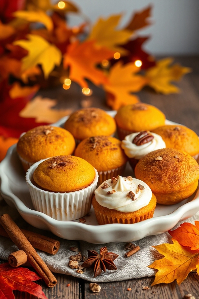 pumpkin cupcakes made easy