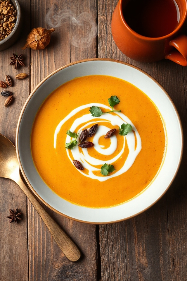 pumpkin curry soup recipe