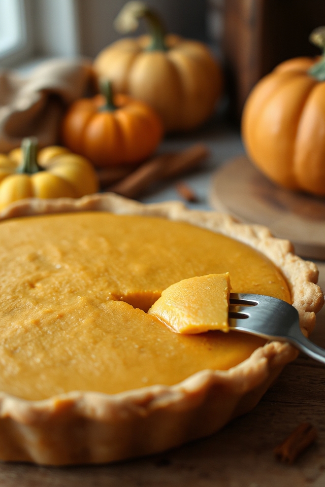 pumpkin custard pie recipe