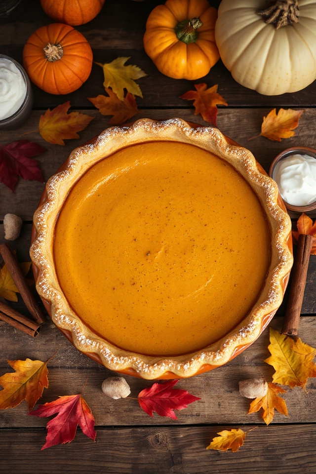pumpkin custard pie recipe