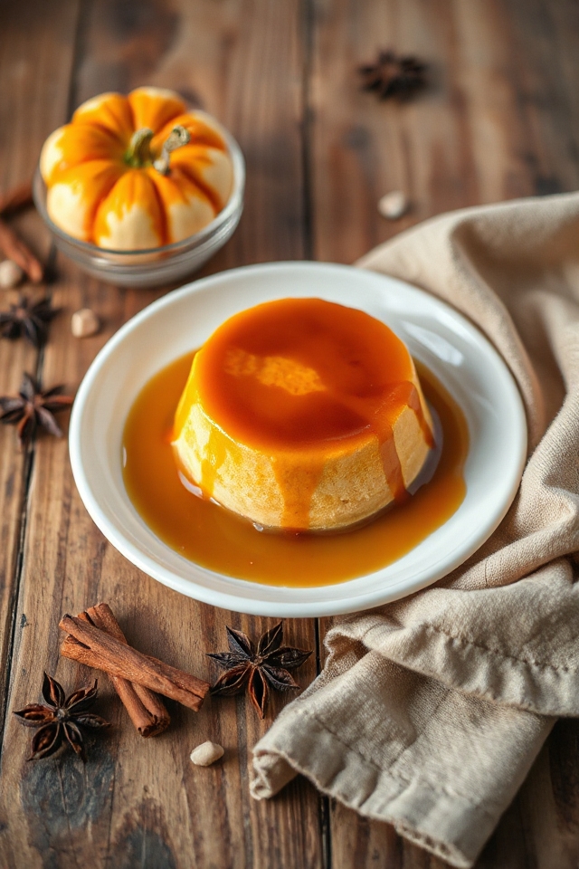 pumpkin dessert custard recipe