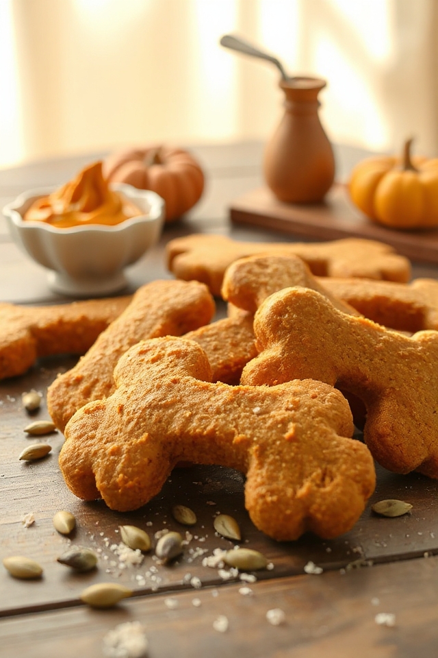 pumpkin dog treats recipe