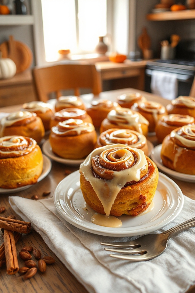 pumpkin filled cinnamon roll recipe
